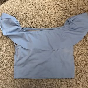 Korni Jeane Ruffle Around Top